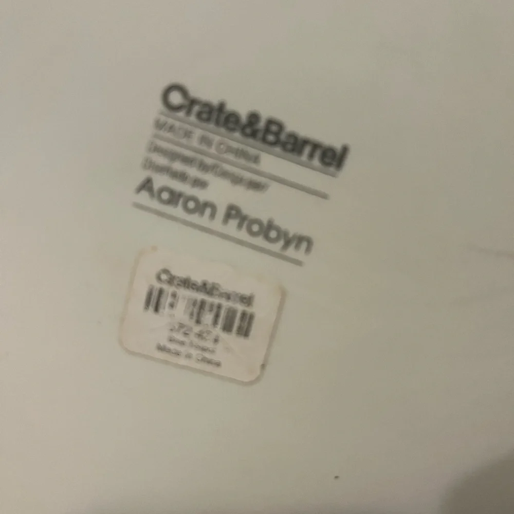 Crate&Barrel sleek teapot